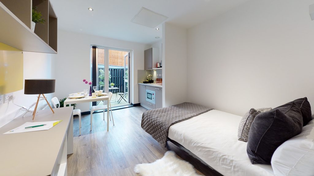 Opto-Village-Large-Studio-With-Private-Courtyard-Bedroom